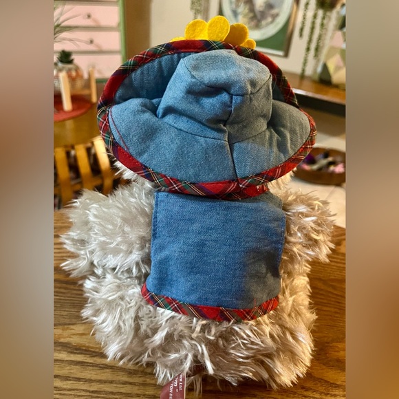 Vintage ‘96 BLOSSOM Brass Button Bear - Fully Jointed Collectible Bear Plush - Picture 2 of 9